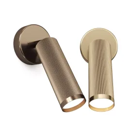 Spot Switched Wall Light Bronze By Adams